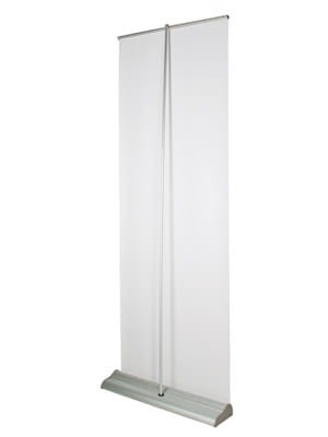 Orient Roll-up 200 x 200 cm rolled advertising stand with a printout
