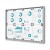 XS 8xA4 Magnetic Display Cabinet 88X61 cm with B1 Flame Retardant Certificate, Closed with a Key for Internal Use, Internal Display, Advertising Display, Information Display, Notice Board, FIREPROOF Information Board