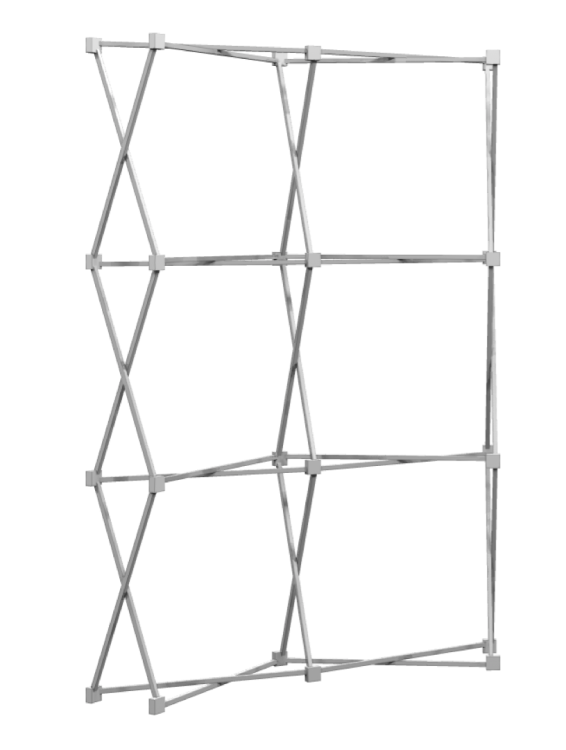 Straight Hop-Up Stand 1,5 x 2,3 m with a single-sided printout