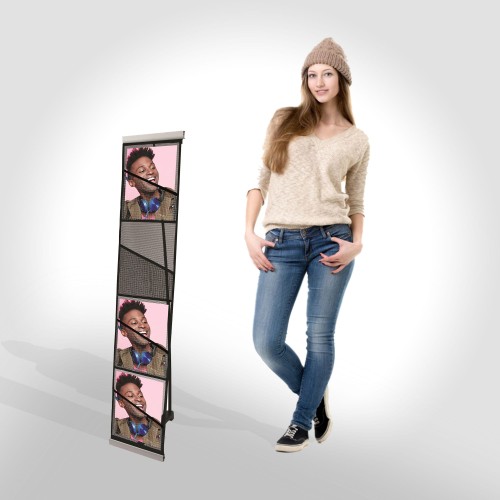 Fabric A4 Leaflet Stand