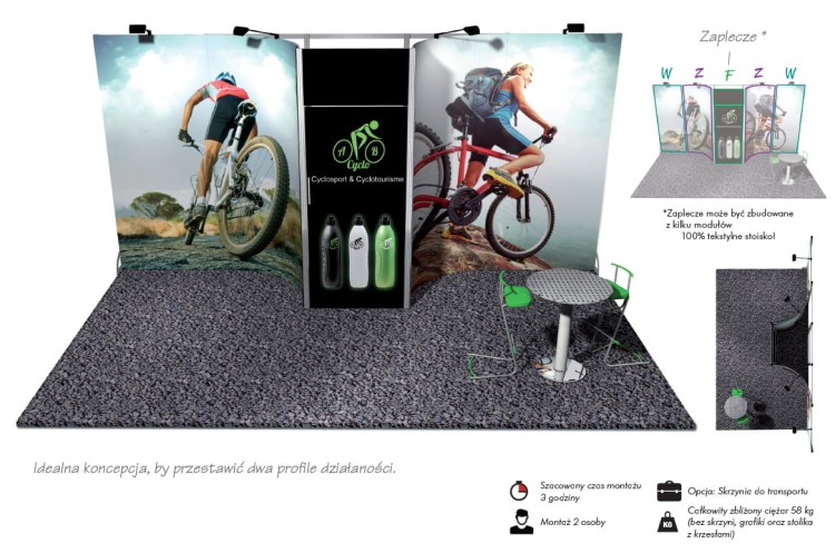 Vector Cyclo Stand 15m2