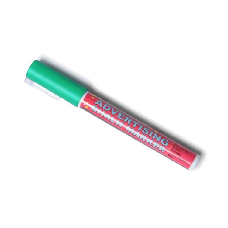 Chalk Marker 3 mm Green Liquid Chalk Marker Pen for Chalkboards