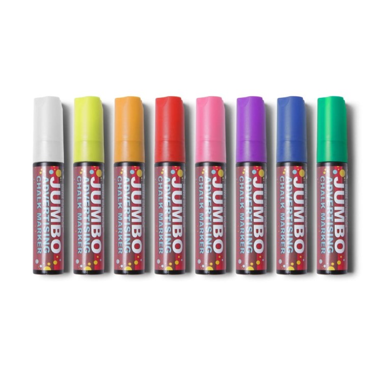 Chalk Marker 15 mm Yellow Liquid Chalk Marker Pen for Chalkboards