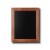 NATURE Chalkboard Light Brown 30 x 40 cm, Wooden Chalkboard with a Black Surface for Writing with Chalk Markers
