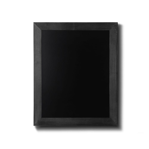 NATURE Chalkboard Black  30 x 40 cm, Wooden Chalkboard with a Black Surface for Writing with Chalk Markers
