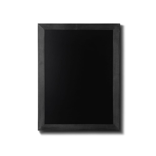 NATURE Chalkboard Black  50 x 60 cm, Wooden Chalkboard with a Black Surface for Writing with Chalk Markers