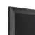 NATURE Chalkboard Black  56 x 170 cm, Wooden Chalkboard with a Black Surface for Writing with Chalk Markers