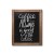 NATURE Classic Chalkboard  Light brown 50 x 60 cm, Wooden Chalkboard with a Black Surface for Writing with Chalk Markers