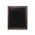 NATURE Classic Chalkboard  Dark brown 50 x 60 cm, Wooden Chalkboard with a Black Surface for Writing with Chalk Markers