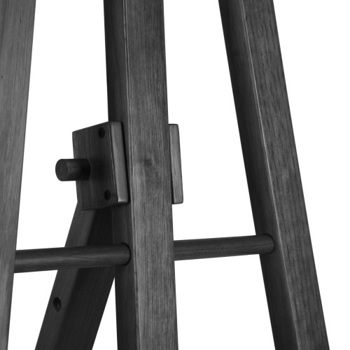 NATURE Wooden Easel Black 76 x 161 cm NATURE Chalkboard Easel