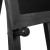 NATURE Wooden Easel Black 76 x 161 cm NATURE Chalkboard Easel