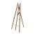 NATURE Wooden Easel Light Brown 76 x 161 cm NATURE Chalkboard Easel