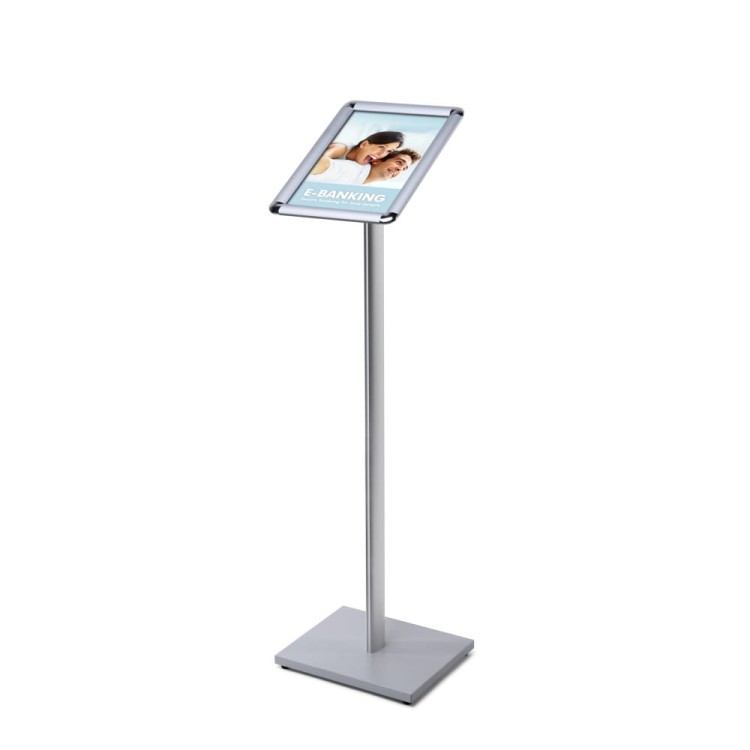 MBARD Menu Stand, A4 Frame Information Display Stand for Restaurant, Gastronomy, Hotel, Poster Stand, Menu Board with Rounded Corners