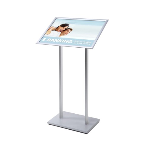 MBARD Menu Stand, A2 Frame Information Display Stand for Restaurant, Gastronomy, Hotel, Poster Stand, Menu Board