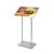 MBARD Menu Stand, A2 Frame Information Display Stand for Restaurant, Gastronomy, Hotel, Poster Stand, Menu Board