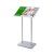 MBARD Menu Stand, A2 Frame Information Display Stand for Restaurant, Gastronomy, Hotel, Poster Stand, Menu Board