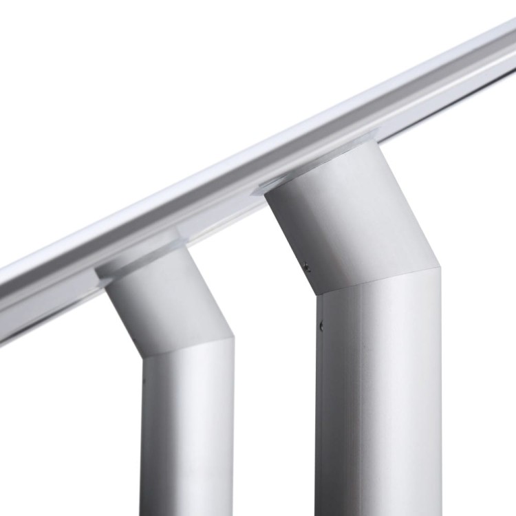 MBARD Menu Stand, A2 Frame Information Display Stand for Restaurant, Gastronomy, Hotel, Poster Stand, Menu Board with Rounded Corners