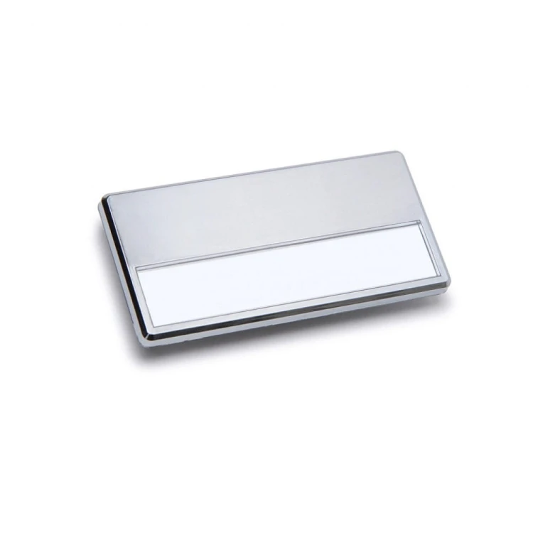 Magnetic Badge 70 x 34 mm ID Holder for a Badge Magnetic Plate Name Badge 7.0 x 3.4 cm
