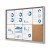 XSC 8xA4 Cork Display Cabinet  88x61 cm Closed with a Key for Internal Use, Internal Display Case, Advertising Display Case, Information Display Case, Notice Board, Information Board