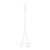 CLASSIC Standing Hanger 188 cm White Free-Standing Clothes Hanger Office Hanger Floor Hanger