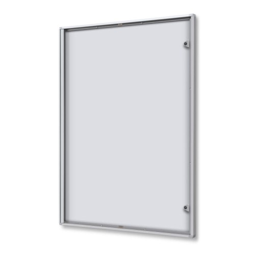 XS 9xA4 Magnetic Display Cabinet 66X92 cm with B1 Flame Retardant Certificate, Closed with a Key for Internal Use, Internal Display, Advertising Display, Information Display, Notice Board, FIREPROOF Information Board