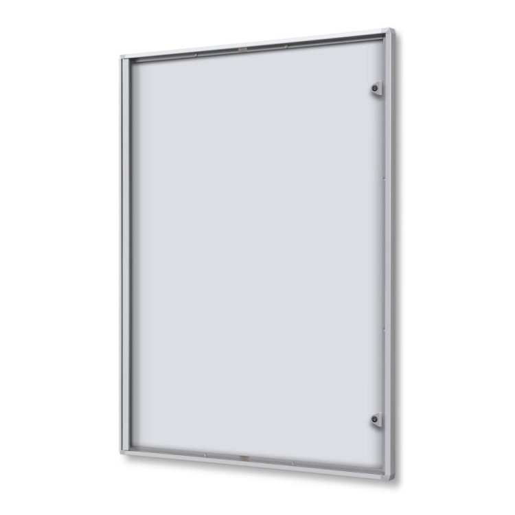 XS 9xA4 Magnetic Display Cabinet 66X92 cm with B1 Flame Retardant Certificate, Closed with a Key for Internal Use, Internal Display, Advertising Display, Information Display, Notice Board, FIREPROOF Information Board