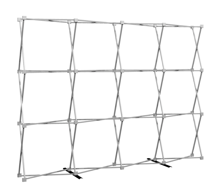 Straight Hop-Up Stand 3 x 2,3 m with a single-sided printout