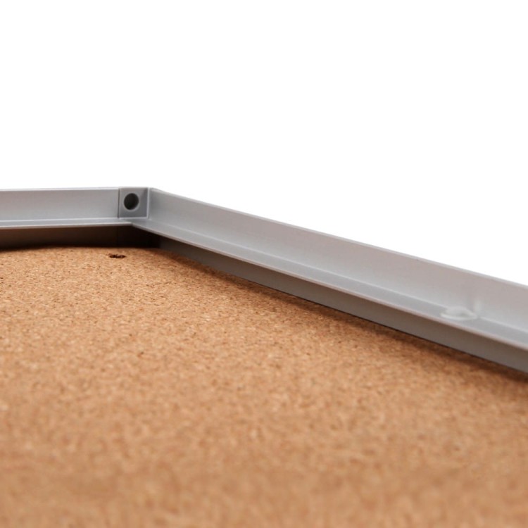 XSC 12xA4 Cork Display Cabinet  88x92 cm Closed with a Key for Internal Use, Internal Display Case, Advertising Display Case, Information Display Case, Notice Board, Information Board