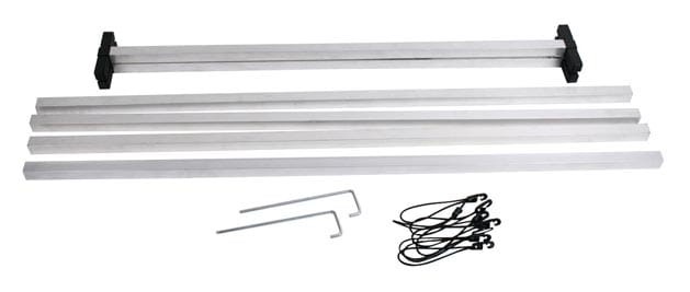 2500mm Monsoon banner frame with double-sided printing