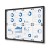 XS 8xA4 Magnetic Display Cabinet 88x61 cm Closed with a Key for Internal Use,  Internal Display, Advertising Display, Information Display, Notice Board