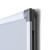 SCRITTO® Economy Magnetic Dry-Wipe Board 180 x 90 cm  White Magnetic Dry-Wipe Board for School or Office for Writing with a Marker Pen or a Felt-tip Pen