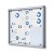 SL 6xA4 Magnetic Display Case 66x61 cm with Sliding Door, Locked with a Key for Internal Use, Display Cabinet, Advertisement Display, Information Display, Notice Board, Information Board