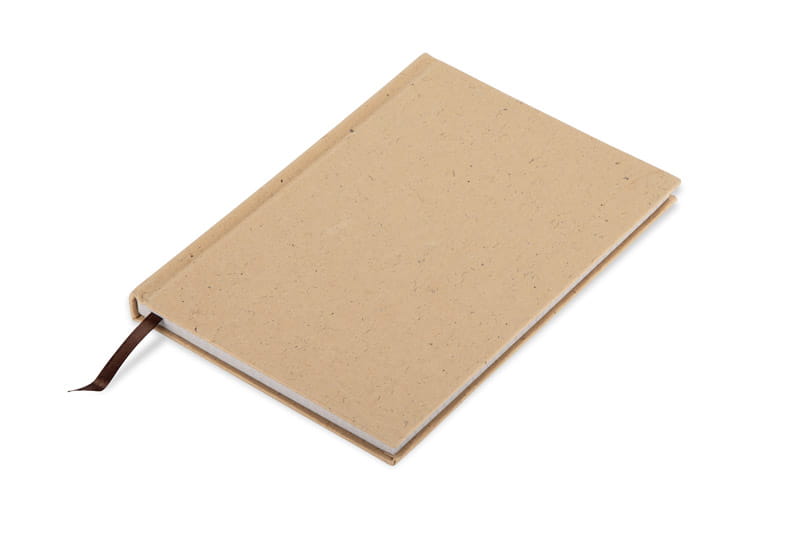 Notes COCO A5 brązowy z logo