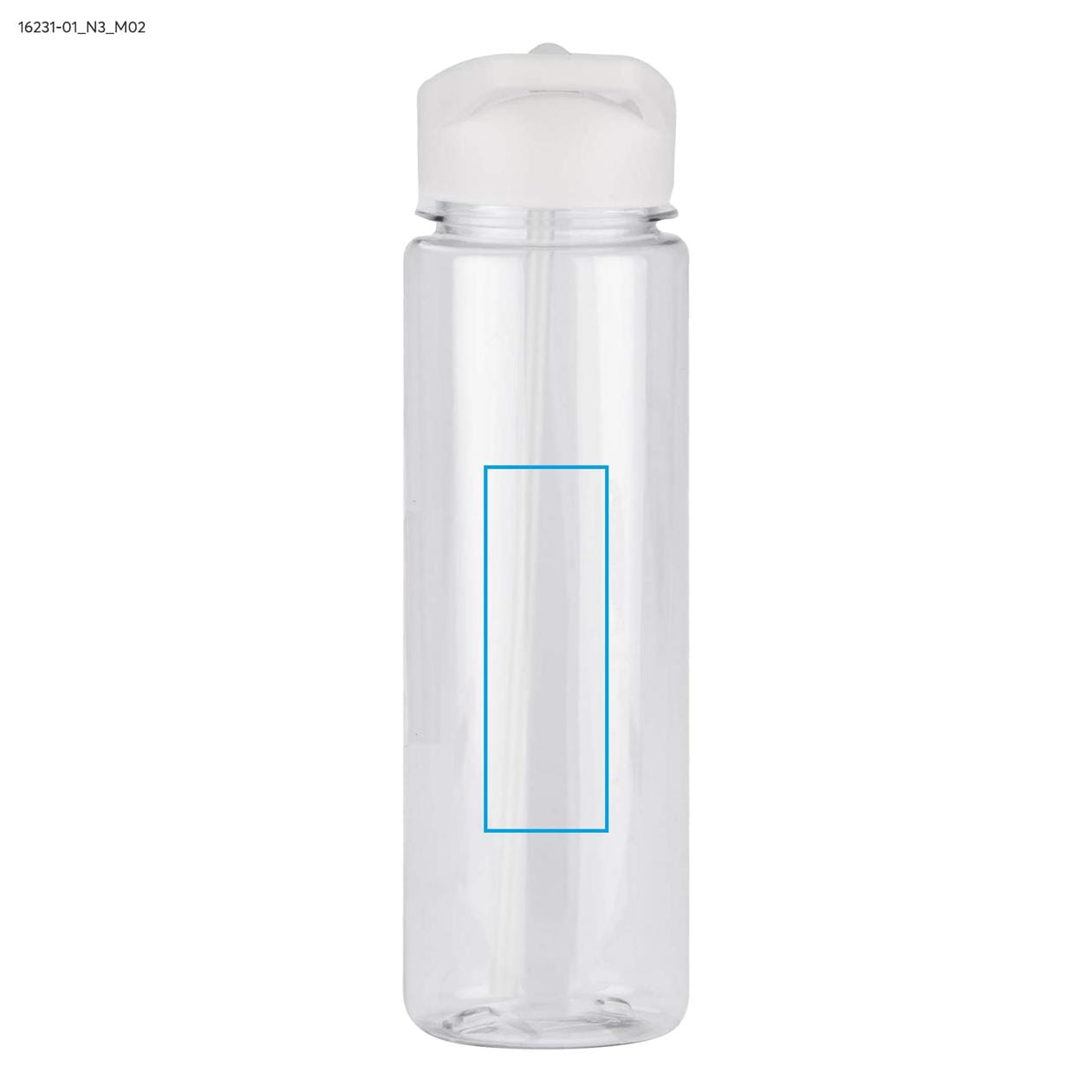 Butelka rPET RELITO 650 ml biały