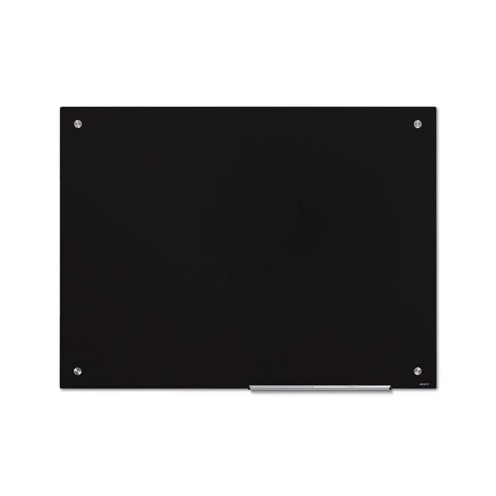 Magnetyczna tablica suchościeralna SCRITTO® 120 x 90 cm czarna tablica suchościeralna magnetyczna do urzędu szkoły biura do pisania markerem pisakiem flamastrem suchościeralnym