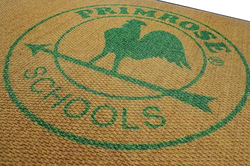 Doormat with logo, Universal Guard Brush floor mat