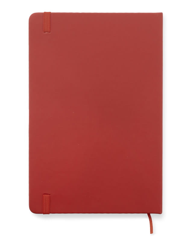 Notes VITAL A5 czerwony z logo
