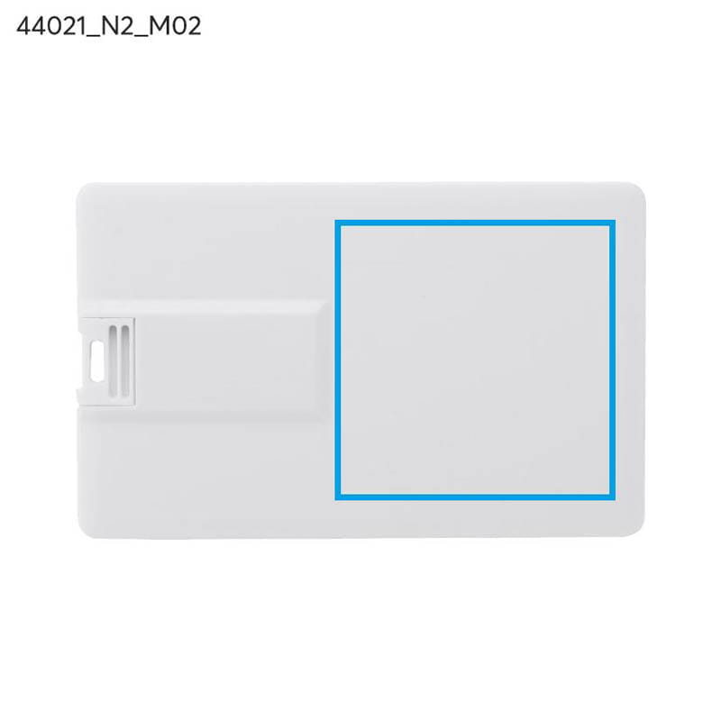 Pamięć USB KARTA 8 GB biały