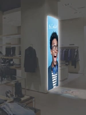 LED lightbox 900 x 800 mm