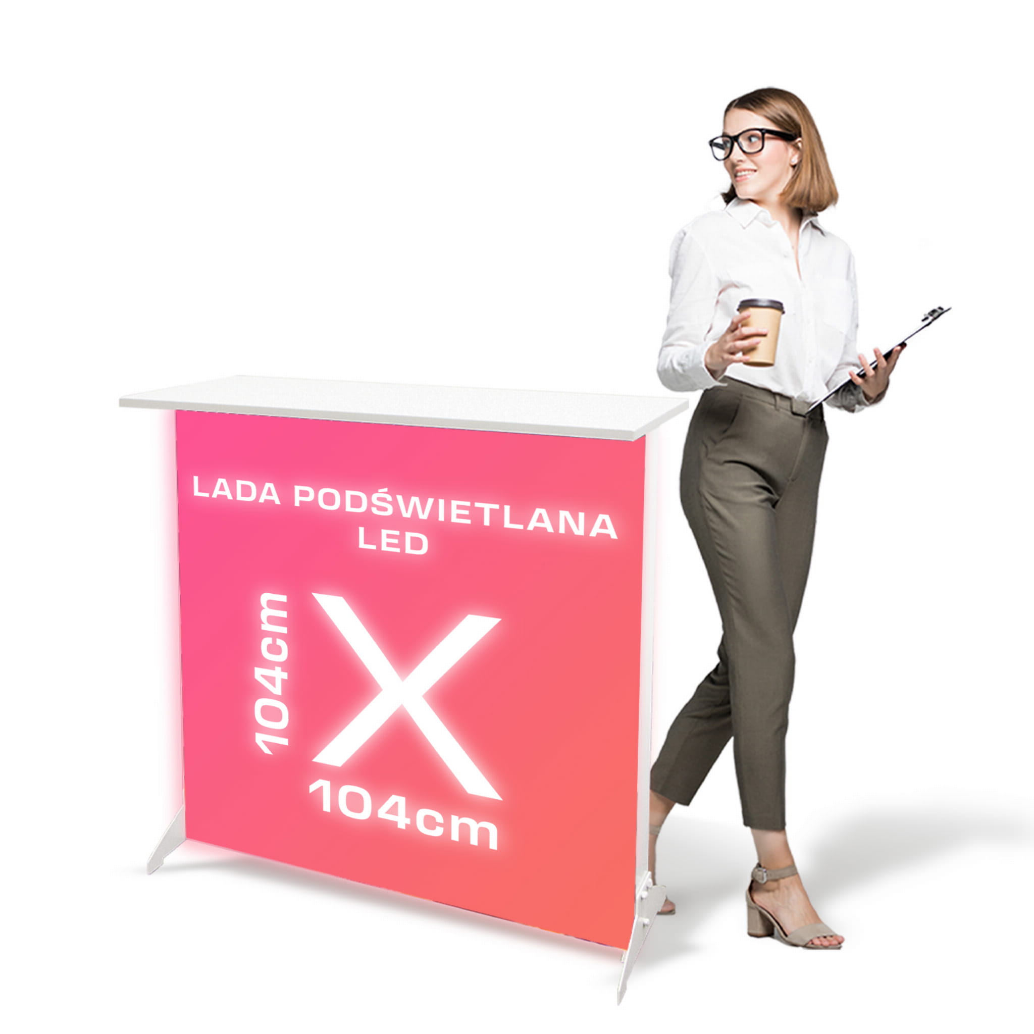 Lada podświetlana ekspresowa LED