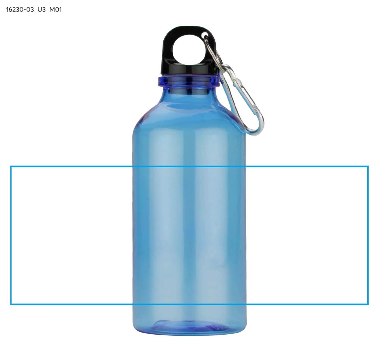 Butelka rPET TINKA 400 ml niebieski