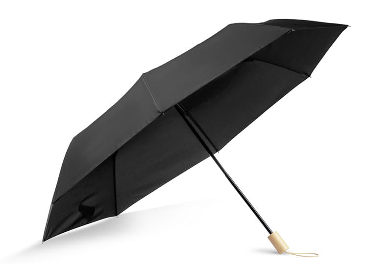 Parasol ADIA czarny z logo