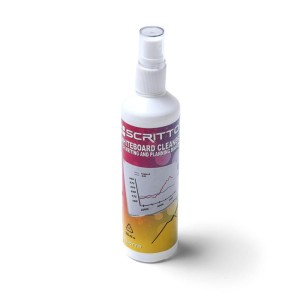 Cleaning agent for dry-erase boards