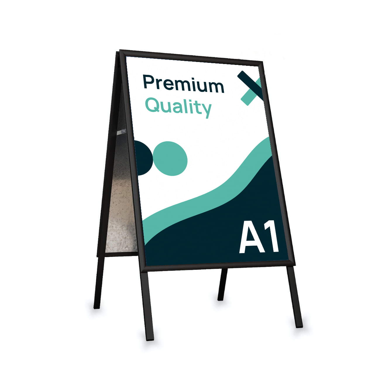 Black A1 Butterfly Display