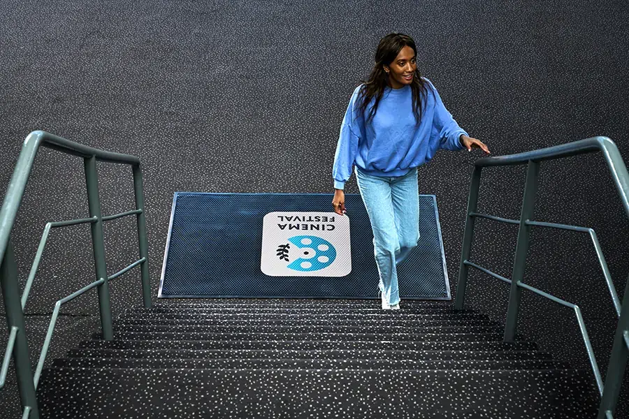 Rubber doormat, floor mat