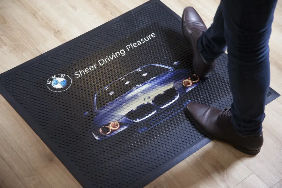 Rubber doormat, floor mat