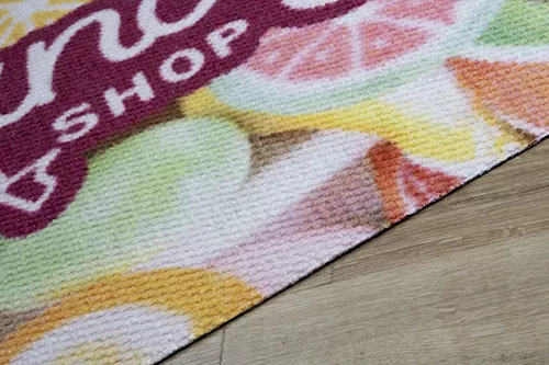 Doormat with logo, Universal Guard Brush floor mat