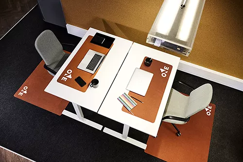 Chair mat with logo, Office Floor Guard floor mat