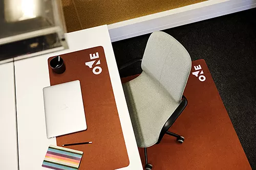 Chair mat with logo, Office Floor Guard floor mat