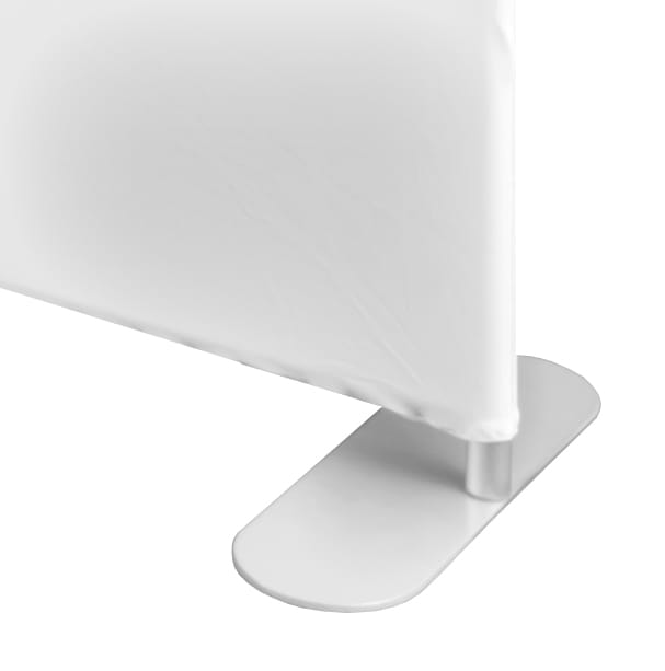 Advertising wall foot - stable support for the entire system